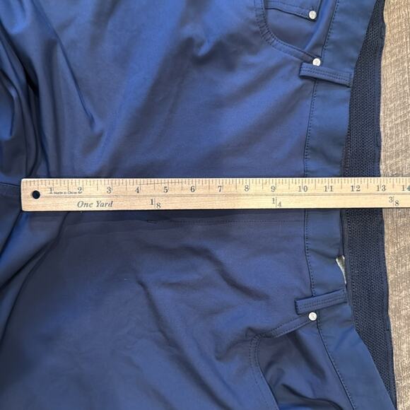 Greg Norman Men's Performance Pant Navy Blue Size 40x30 - Picture 5 of 8